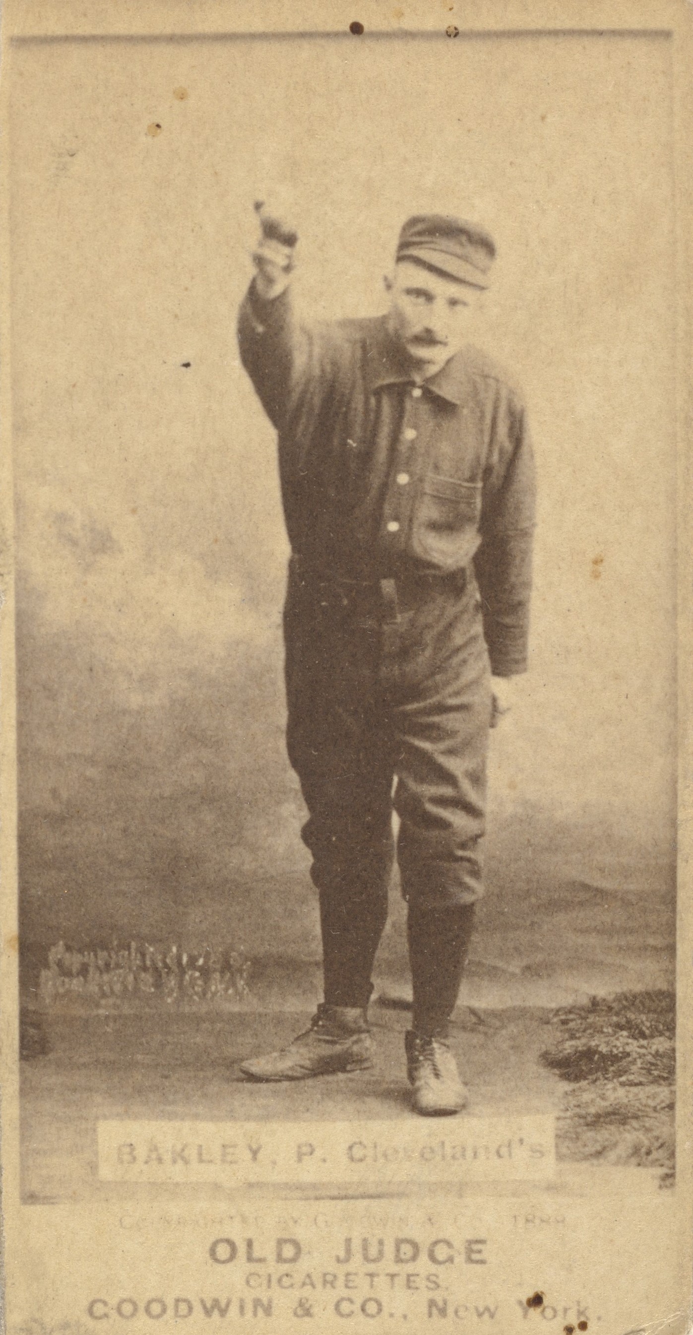 Photo:Phenomenal Smith Philadelphia Athletics baseball,1887 