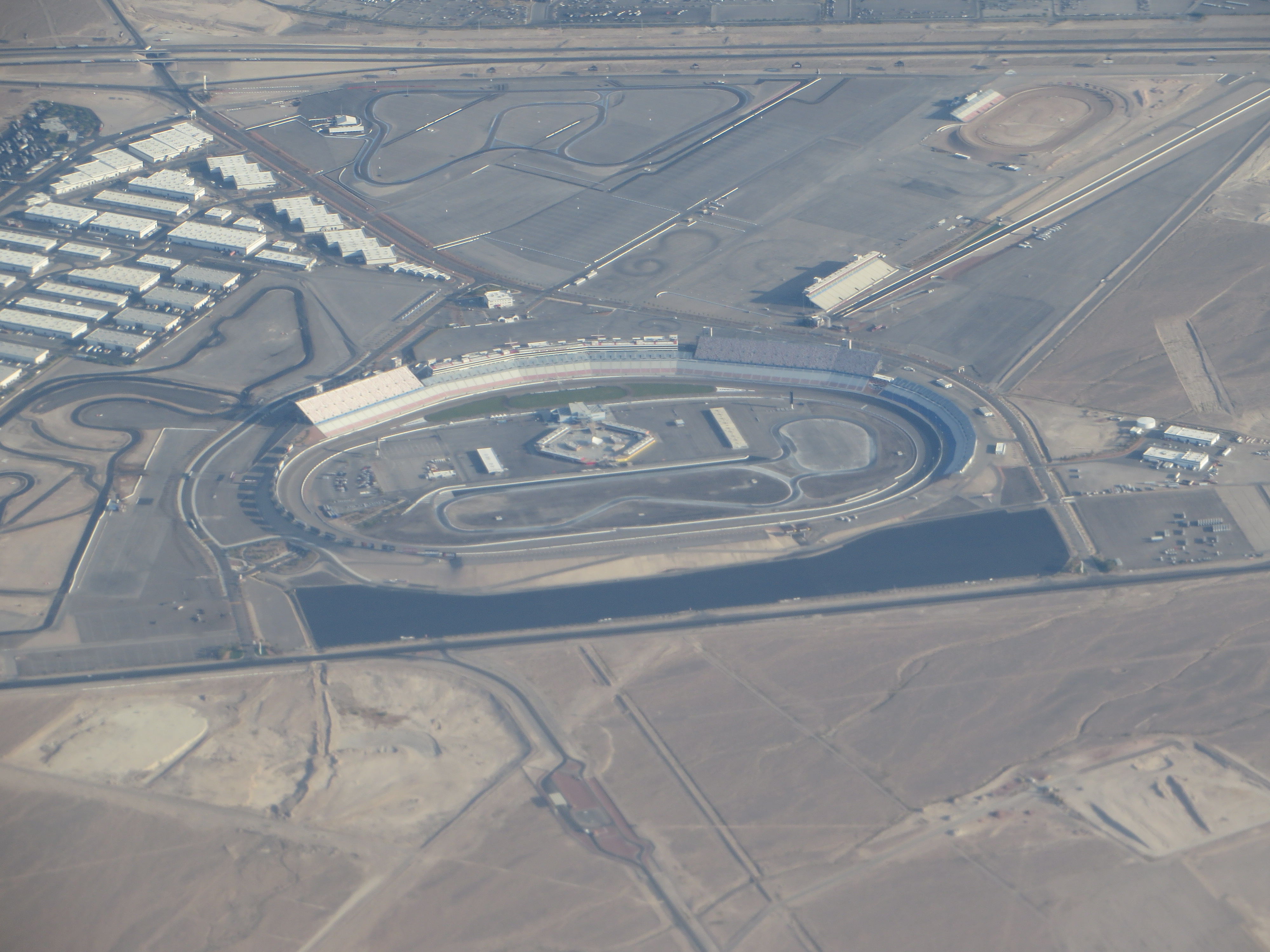 las vegas nascar track map