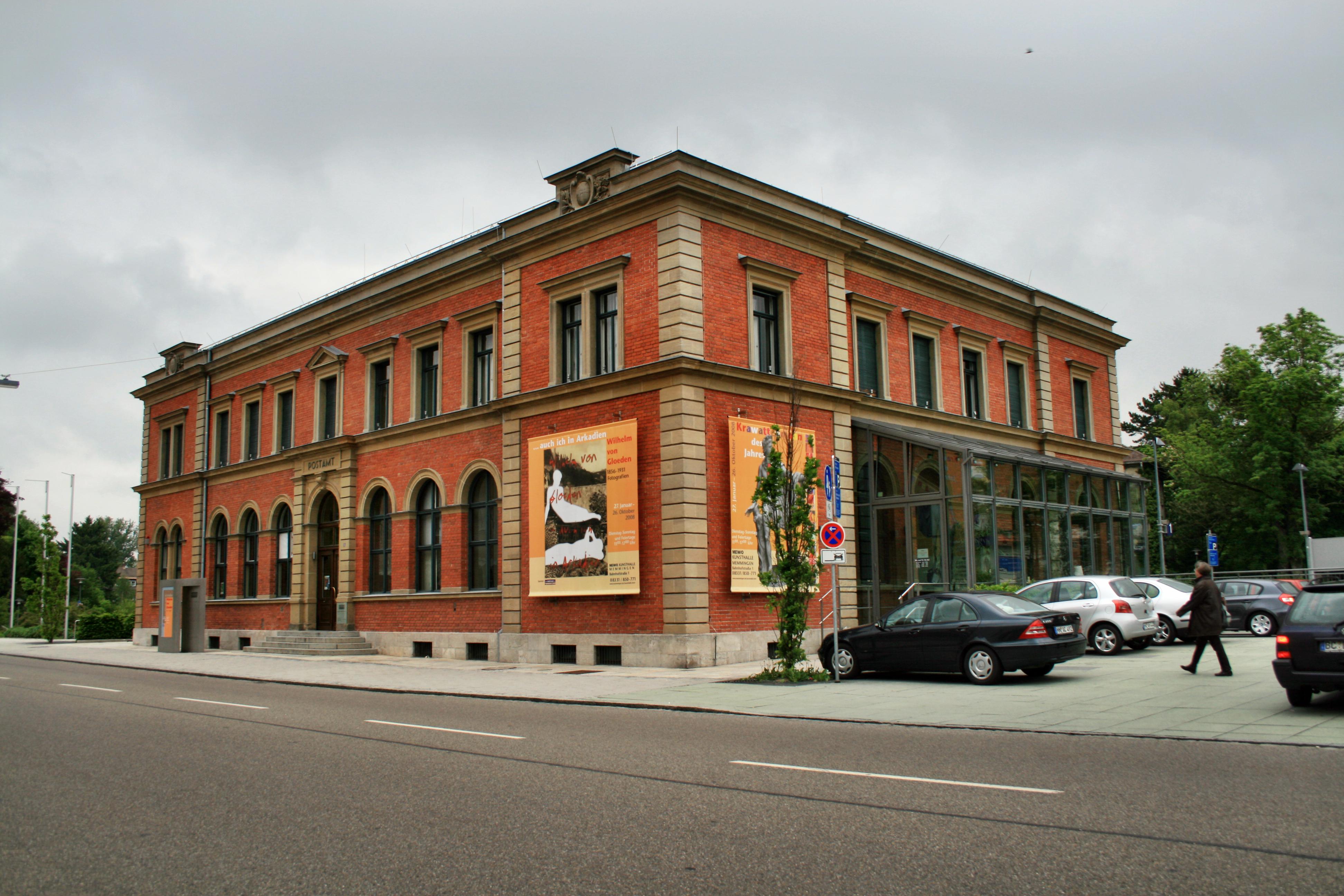 Die MeWo-Kunsthalle in Memmingen in den Räumen der alten Post