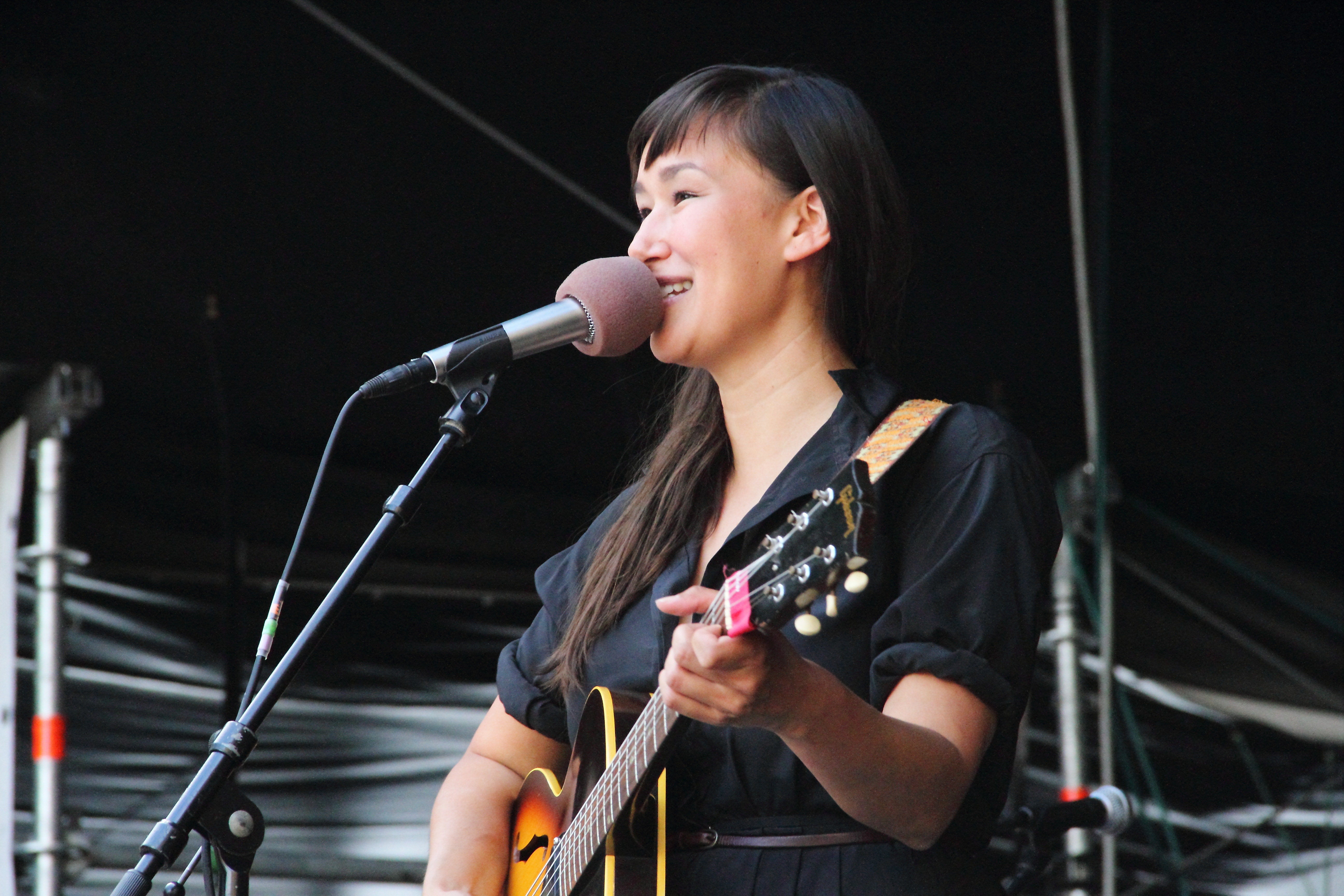 Nielsen at [[Rudolstadt-Festival]] in 2016