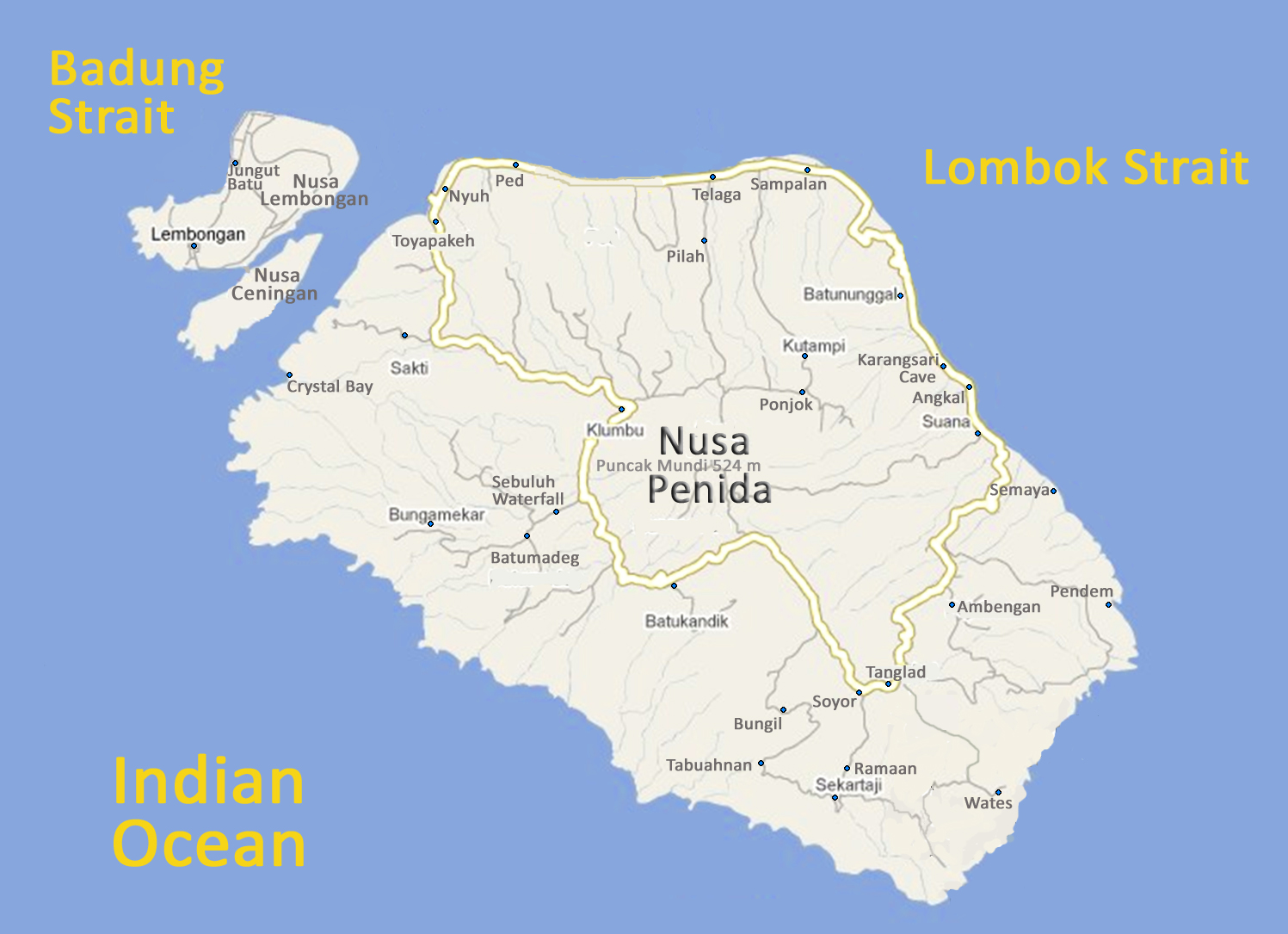 File Nusa  penida  map jpg Wikimedia Commons