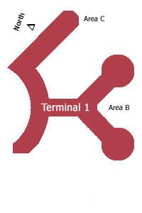 Schéma du Terminal 1.