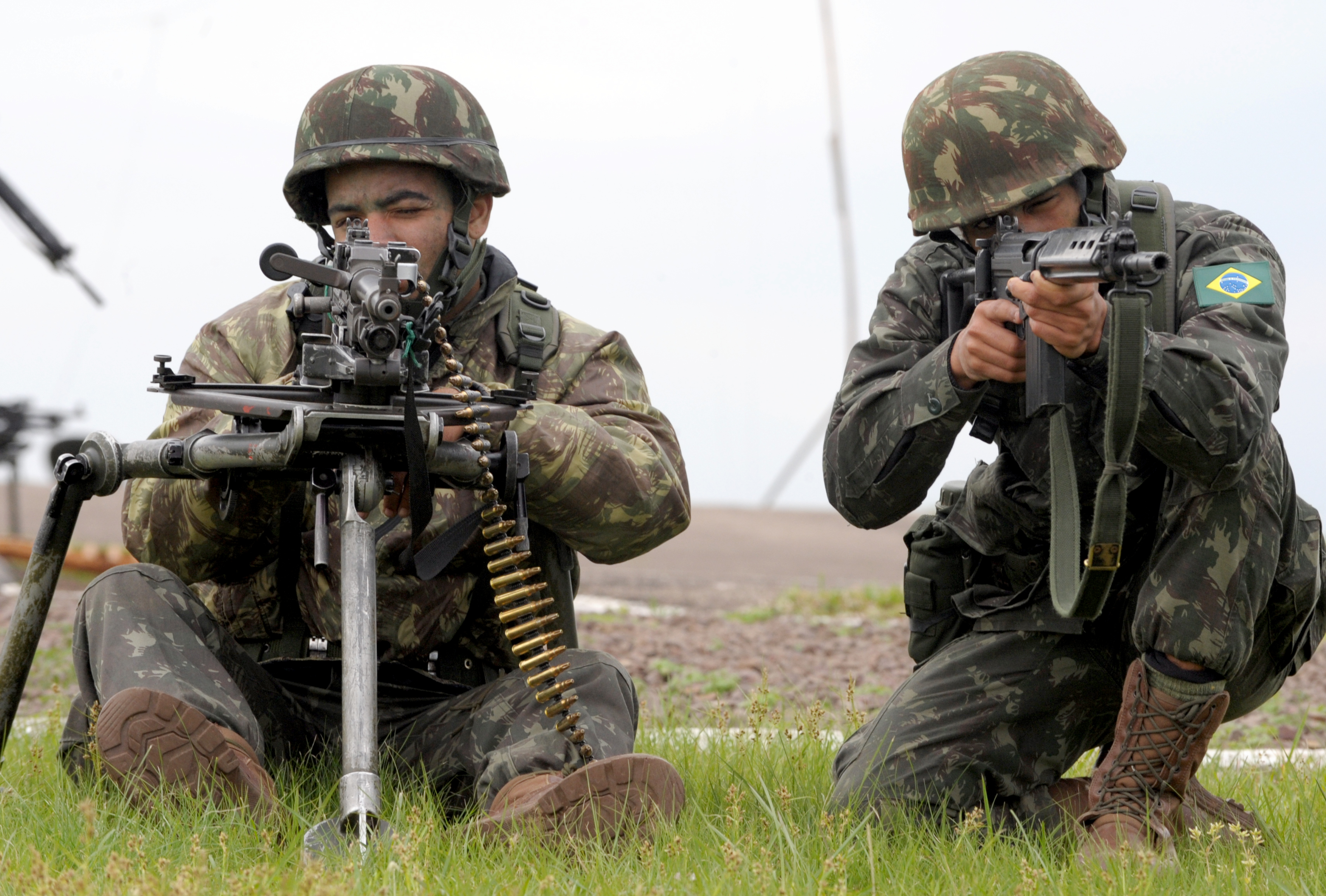 Brazilian army training Mauser rifles 2022 Exército Brasileiro b