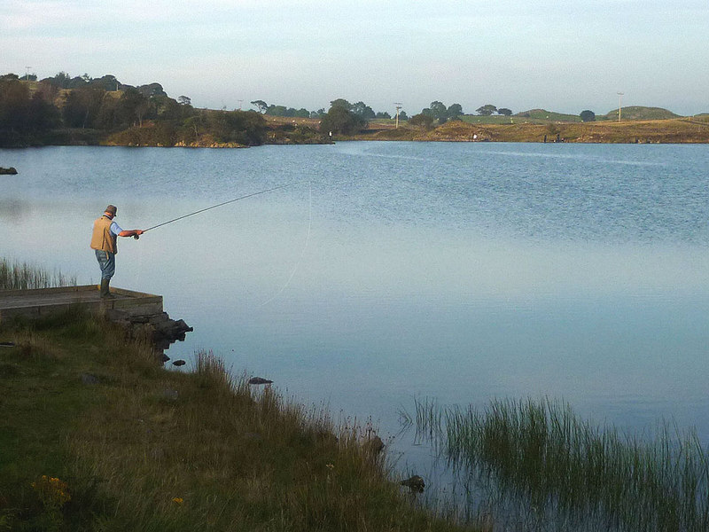 File:Trout fishing at High Newton Reservoir.jpg