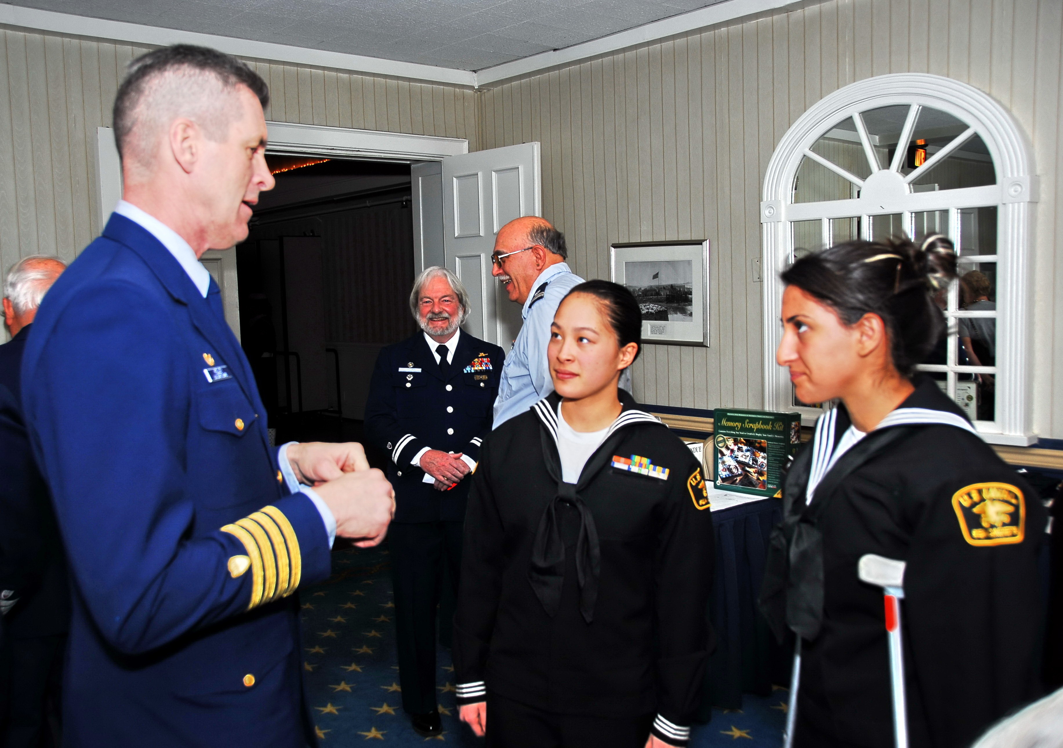 Coast guard winter dress blue