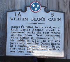 <span class="mw-page-title-main">William Bean</span> Tennessees first permanent European-American settler