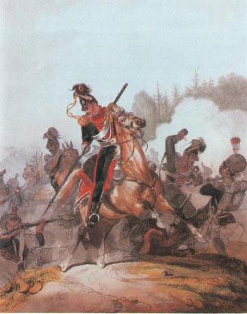 2 Uniformtafel Gr.1/Nr.308: PREUSSEN Ulanen-Regiment 1830