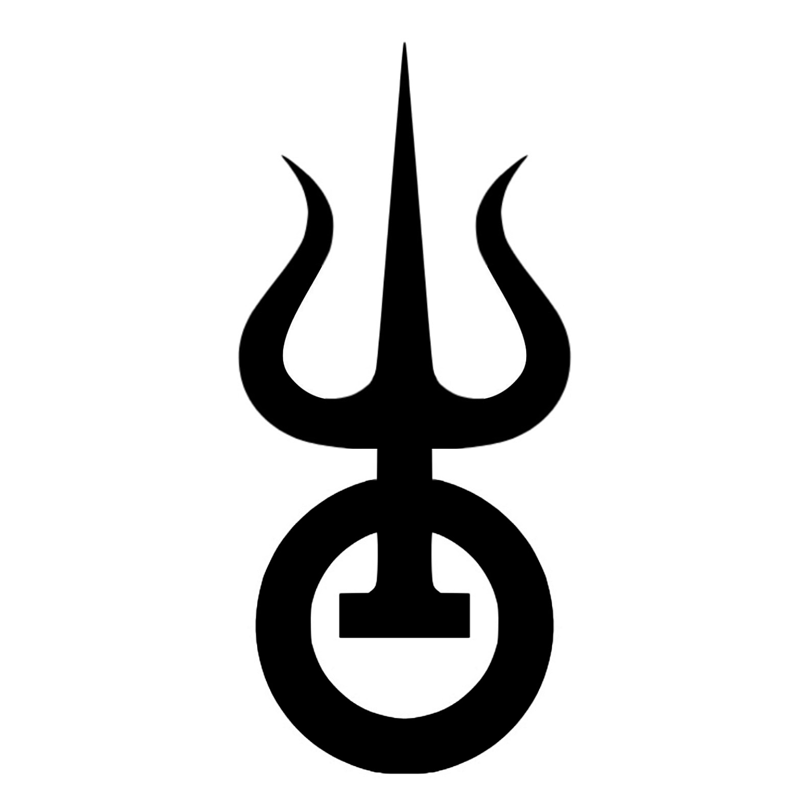 Lord Shiva Black - Lord Shiva Logo Png, Transparent Png - kindpng