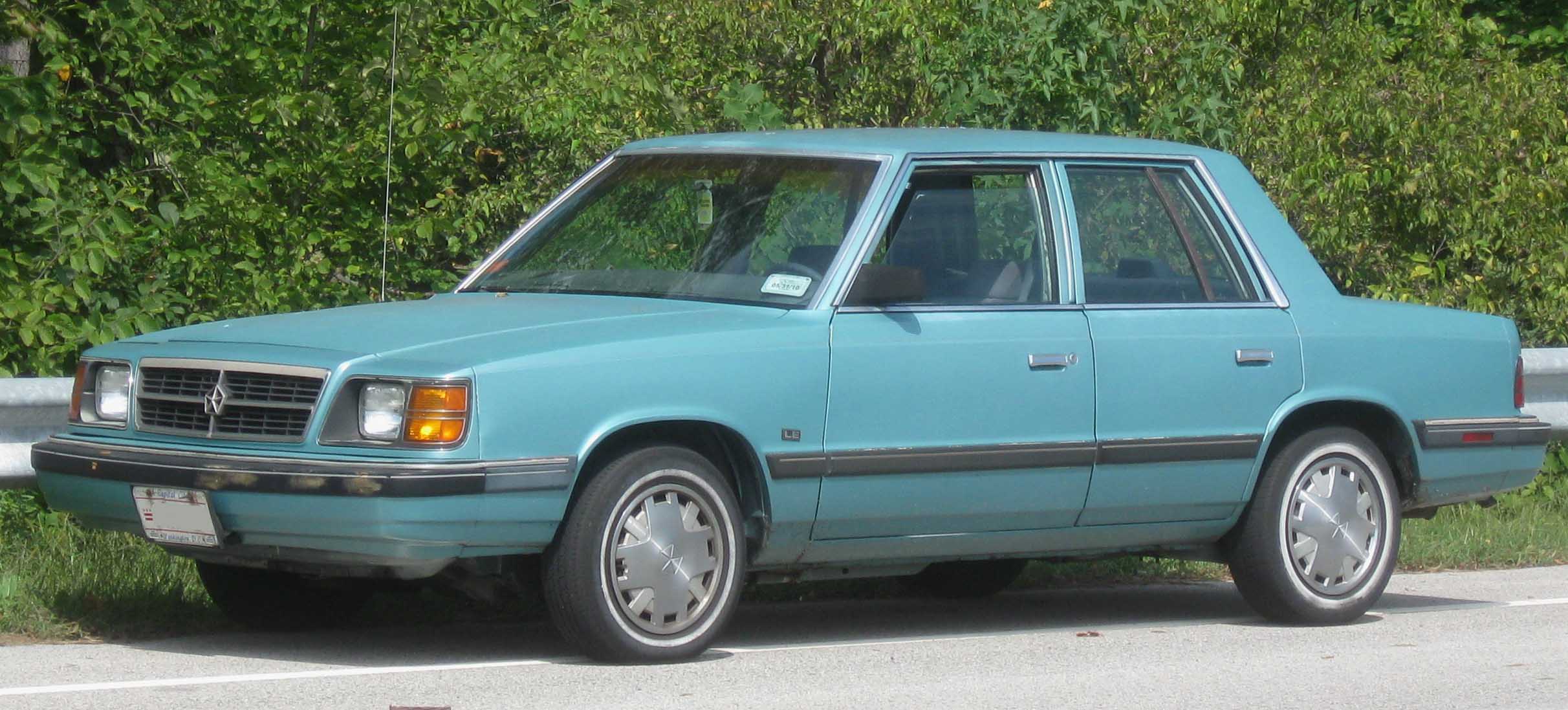 1981 dodge aries k car