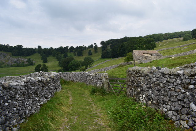 File:A Dales walled lane. - geograph.org.uk - 5470062.jpg