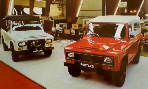 File:A pair of 1981 PORTARO 240 and a 260 original models.jpg