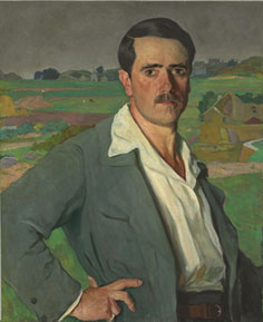 File:Arnold Borissowitsch Lachowski - Selfportrait.jpg