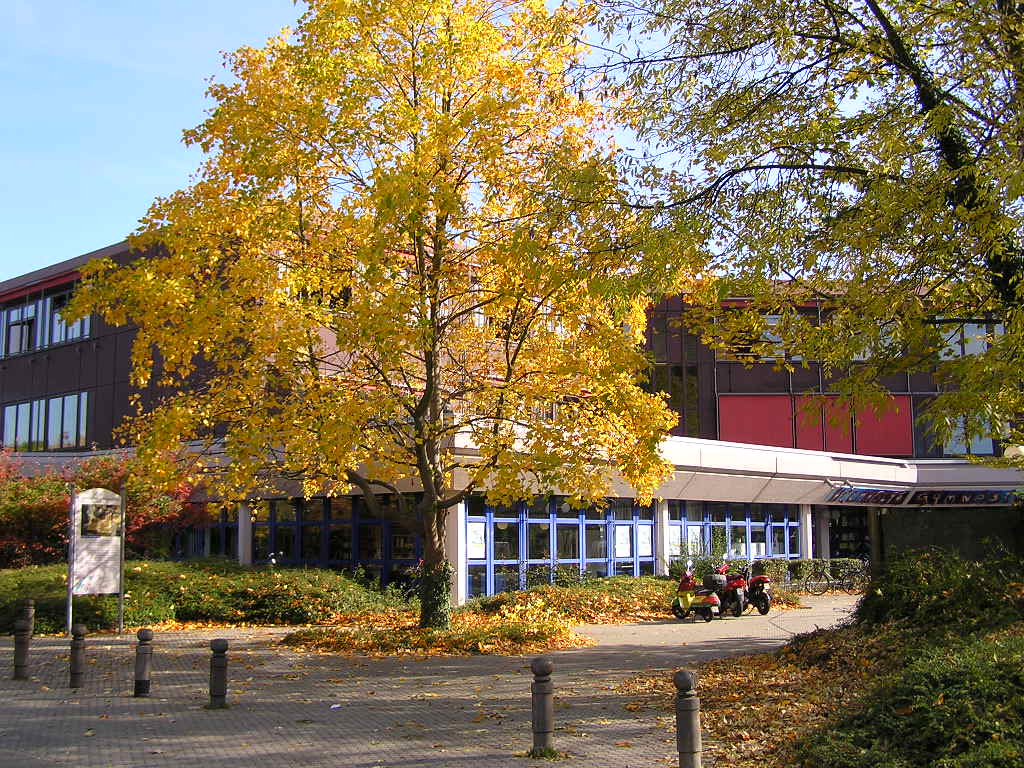 Bibliotheca Bipontina Zweibrücken. Bibliotheca Bipontina. Also the entrance to the Helmholtz Gymnasi...