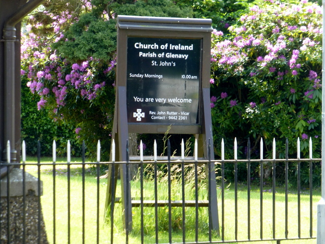 File:Church Information Board, St. John's Church of Ireland - geograph.org.uk - 4986636.jpg