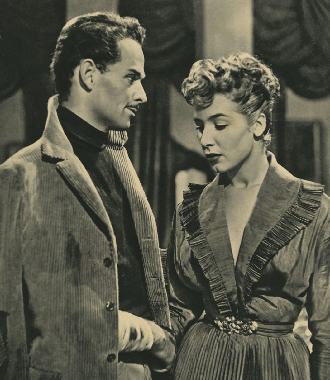 [[Cosetta Greco]] and Latimore in ''[[La nemica]]'' (1952)