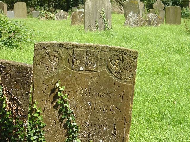 File:Gravestone with cherubs, Holy Cross and St Mary, Quainton, Buckinghamshire - geograph.org.uk - 939239.jpg