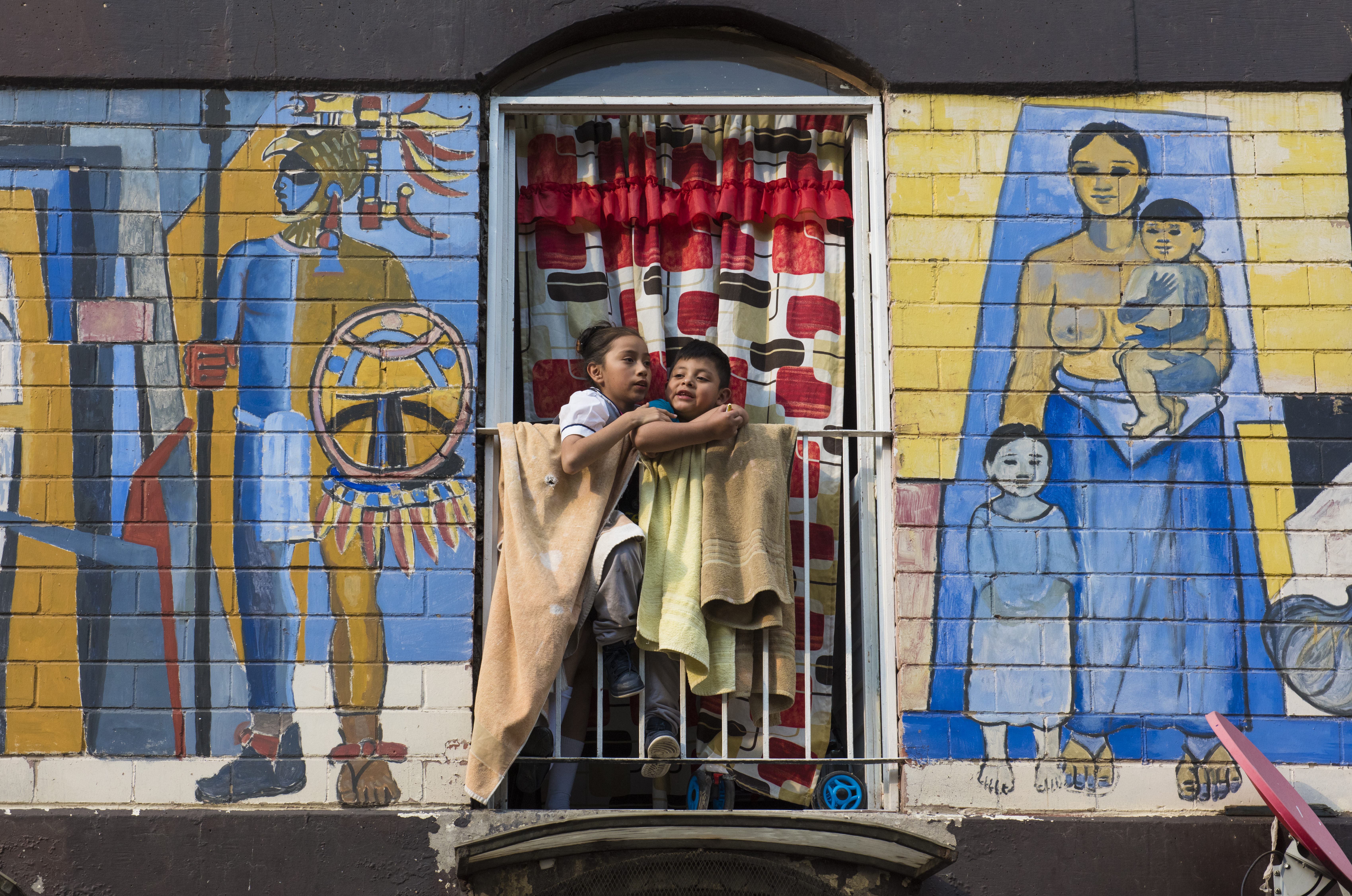 Mural de Daniel Manrique en Tepito