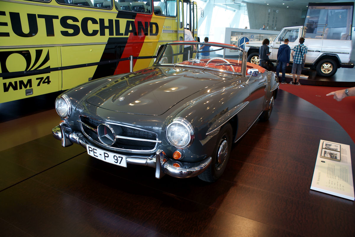 Mercedes Benz 190sl Convertible