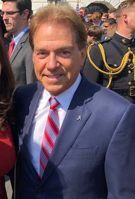 <span class="mw-page-title-main">Nick Saban</span> American football coach (born 1951)