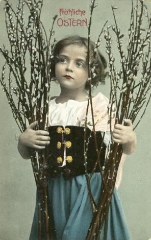 Easter postcard (Germany, 1902)