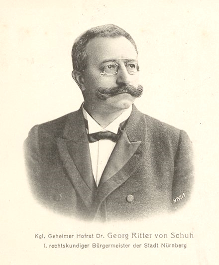 Photo - Kgl Hofrat Georg von Schuh - Bürgermeister Nürnberg