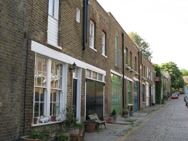 File:Railey Mews, NW5 (2) - geograph.org.uk - 1427951.jpg