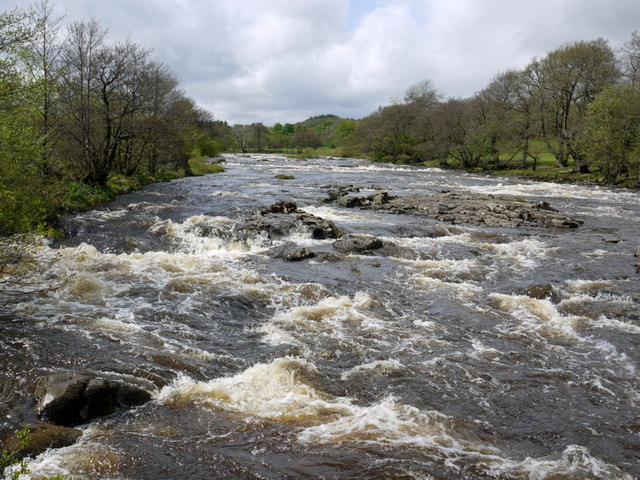 River Tees between High and Low Force - geograph.org.uk - 1301832