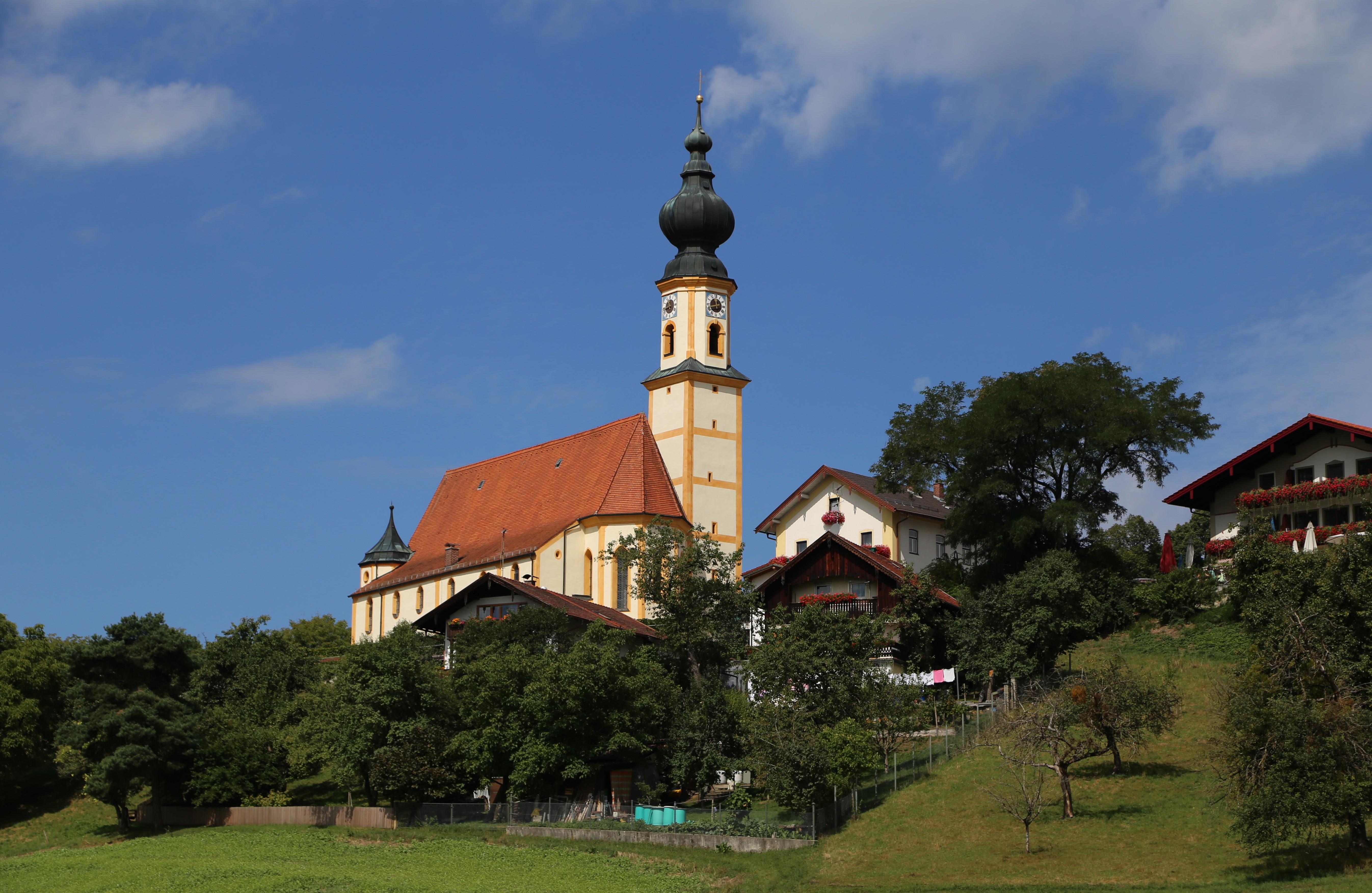 This is a picture of the Bavarian Baudenkmal (cultural heritage monument) with the ID