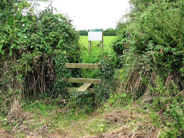 File:Stile access to Babcary Meadows - geograph.org.uk - 542827.jpg