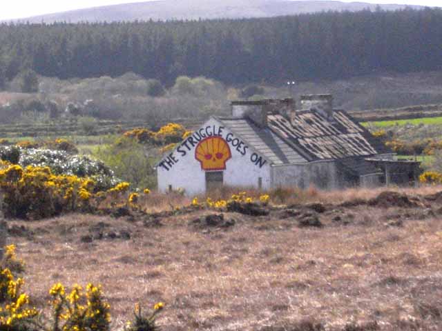 File:"The struggle goes on" - geograph.org.uk - 1853305.jpg