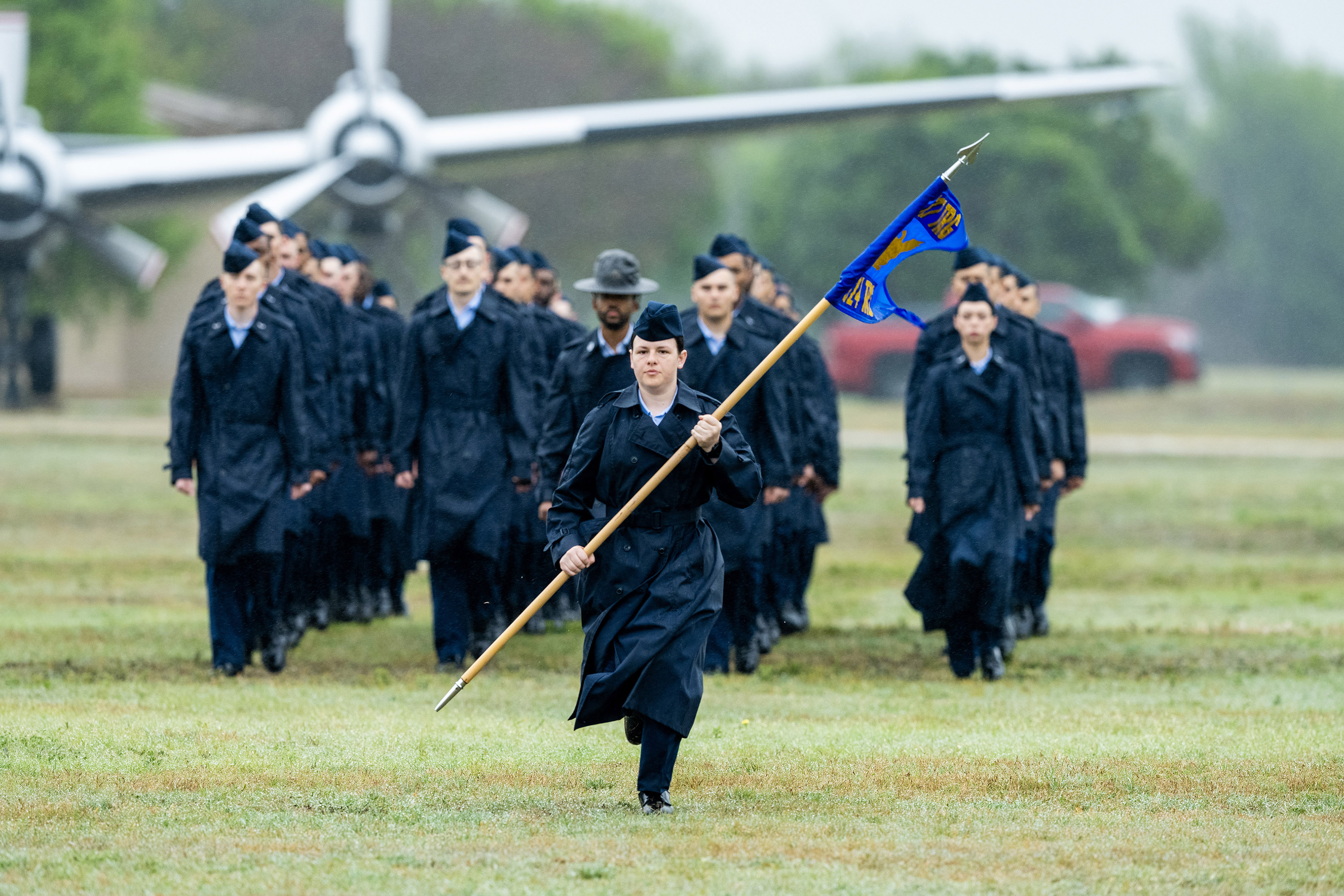 Marching 16. Basic Military. Military Training.