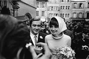 English: Audrey Hepburn and Andrea Dotti Franç...