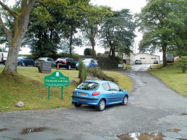 File:Entrance to Glynneath Golf Club, Pontneddfechan - geograph.org.uk - 3103802.jpg