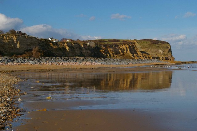 Fairlight Cove Cliffs - geograph.org.uk - 733190