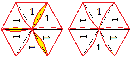 File:Gesicht eines Flexagons im Hauptzirkel und Gesicht eines Flexagons im Nebenzirkel.png