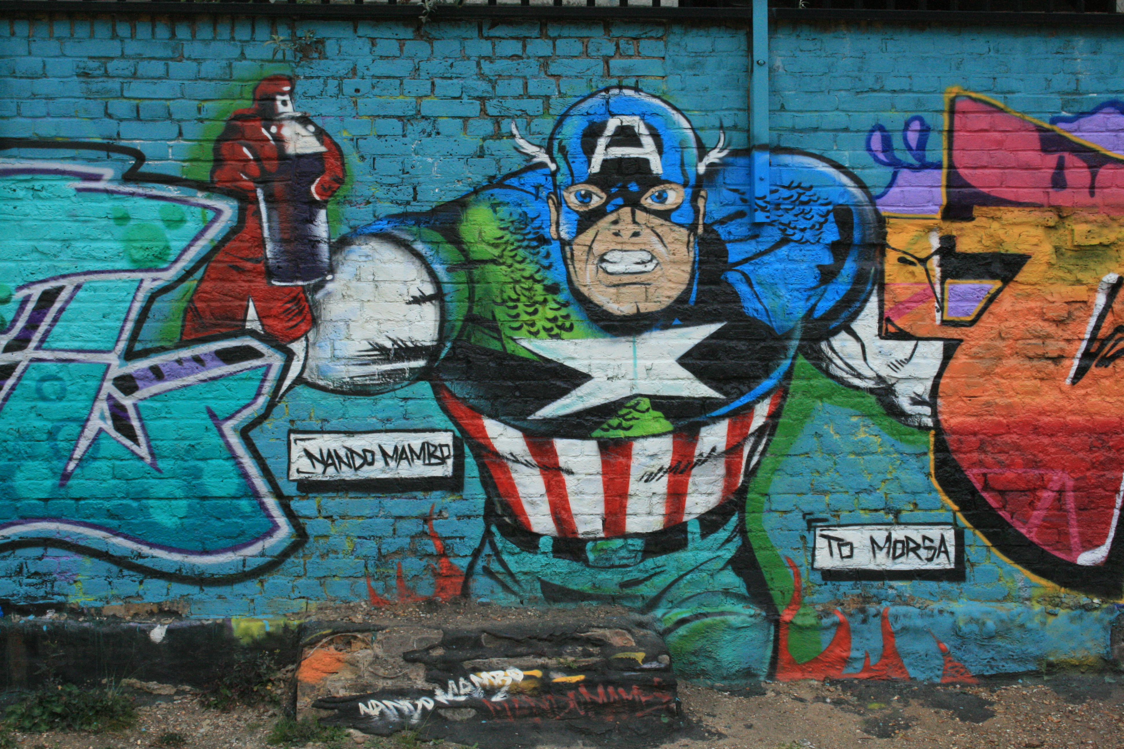 Граффити США