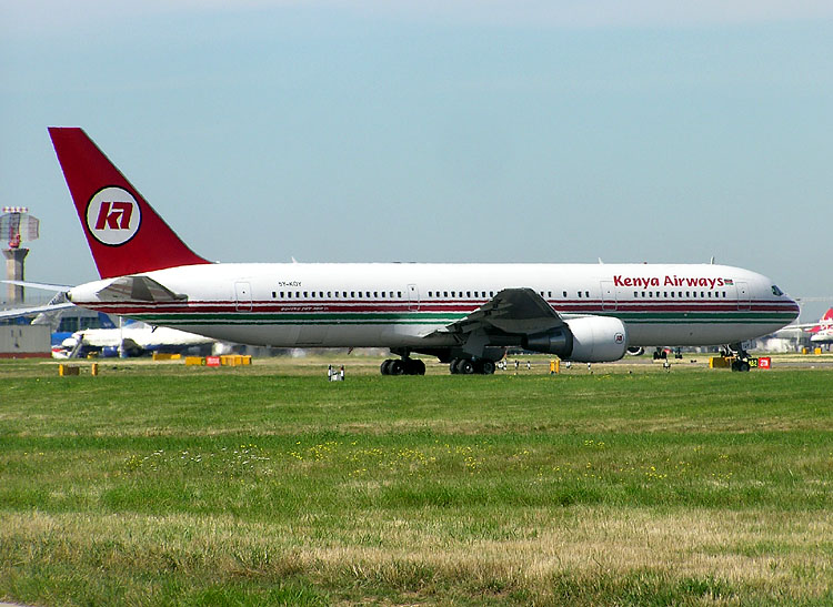 File:Kenya Airways B767-36NER (5Y-KQY) at London Heathrow Airport.jpg