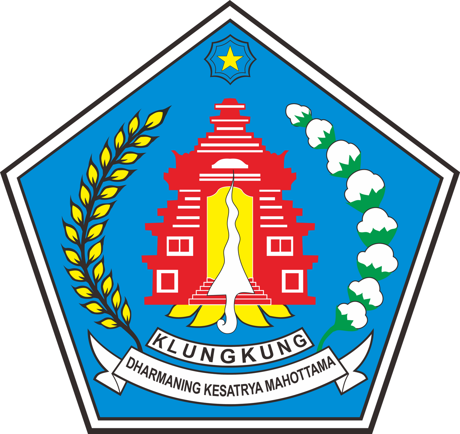File Lambang Kabupaten  Klungkung png Wikimedia Commons