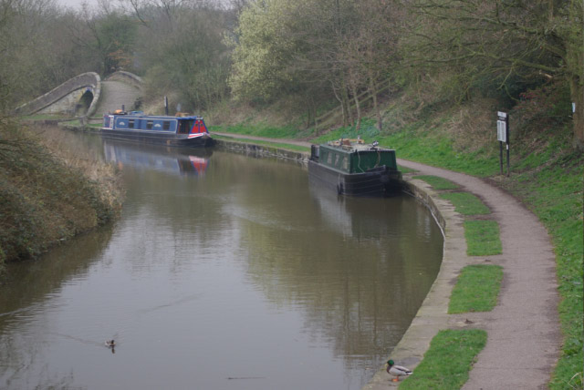 File:Macclesfield Canal, High Lane - geograph.org.uk - 385493.jpg