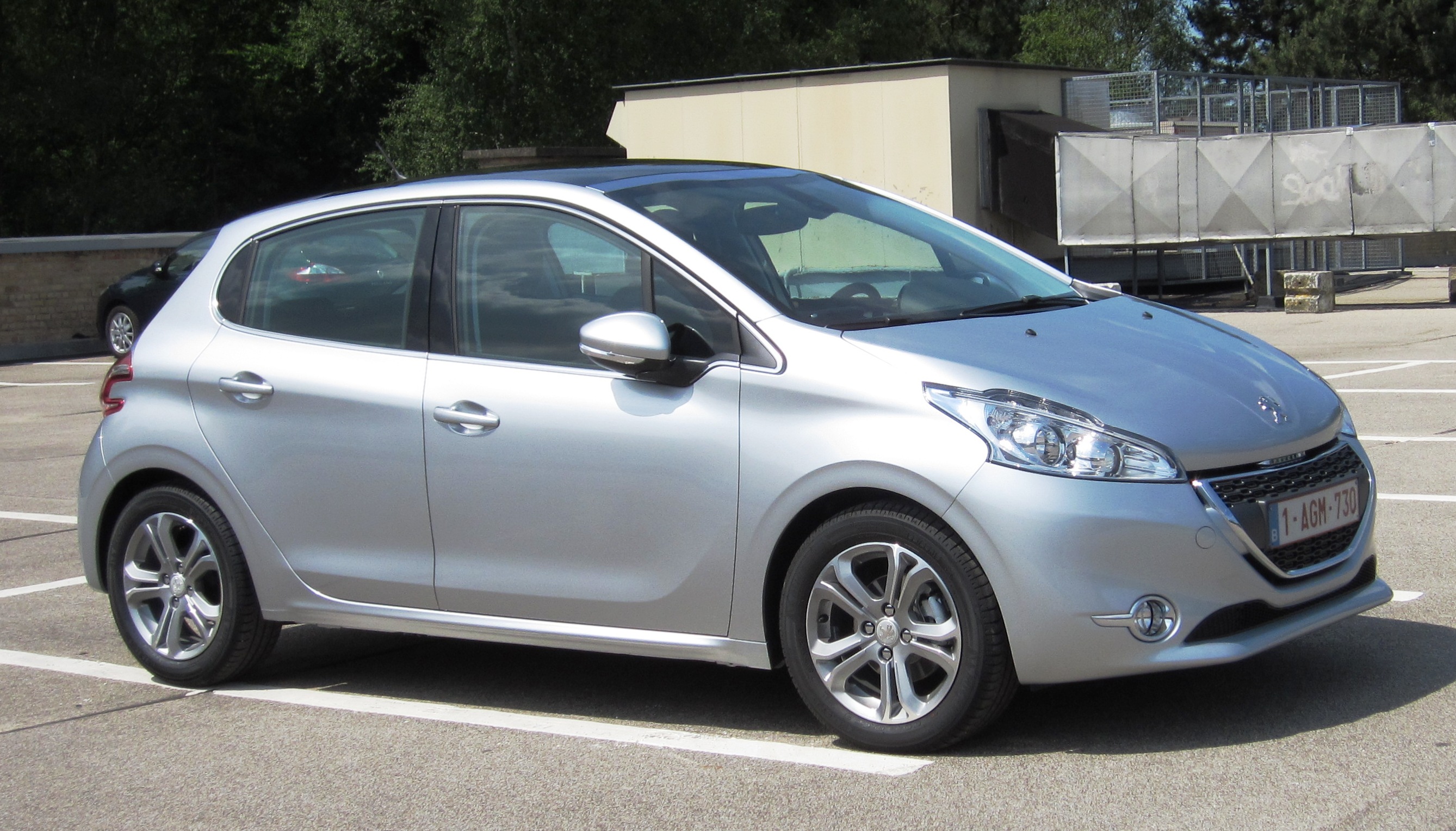 Archivo:Peugeot 208 5-door on the roof.JPG - Wikipedia, la enciclopedia  libre