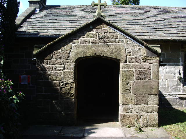 File:Porch, St Leonards Church, Old Langho - geograph.org.uk - 434602.jpg