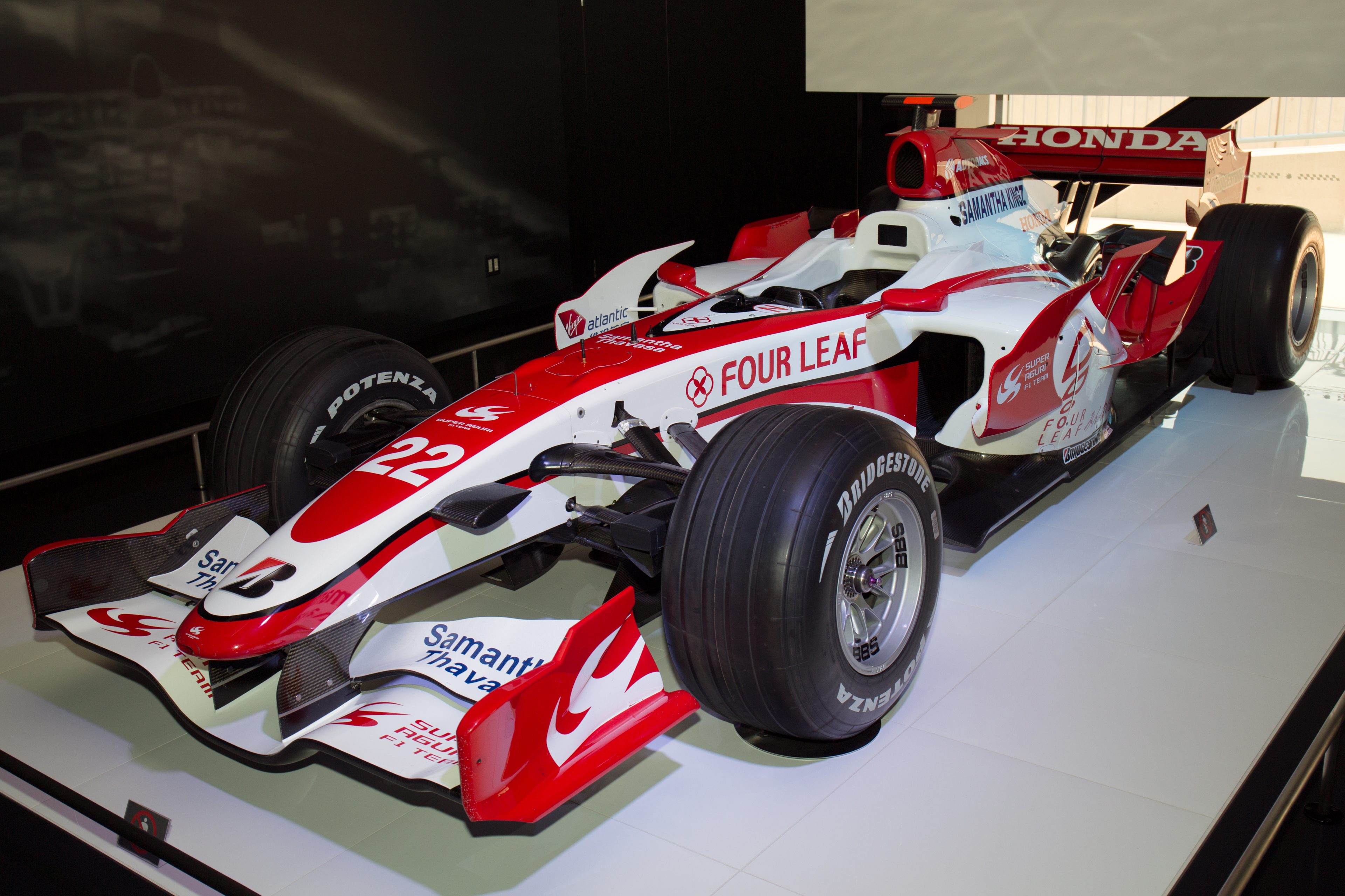 File:Super Aguri SA07 front-left Suzuka RacingTheater.jpg