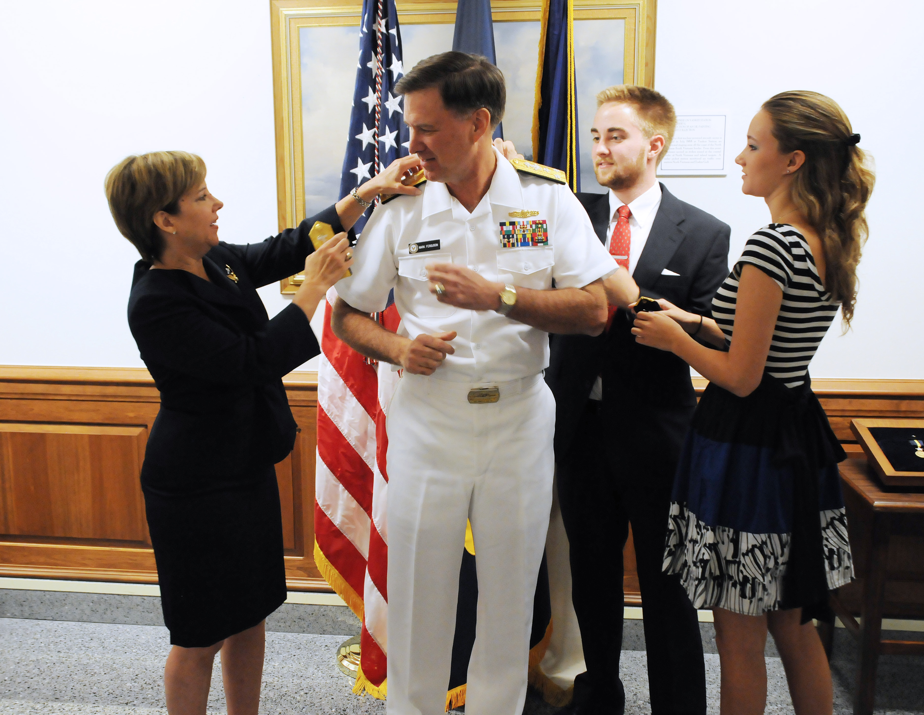 Promotion Ceremony MG Charles r. Hamilton.