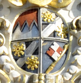 File:Würzburg Neumünster Fassadendetail Wappen Johann Philipp von Greiffenklau-Vollraths detail.jpg