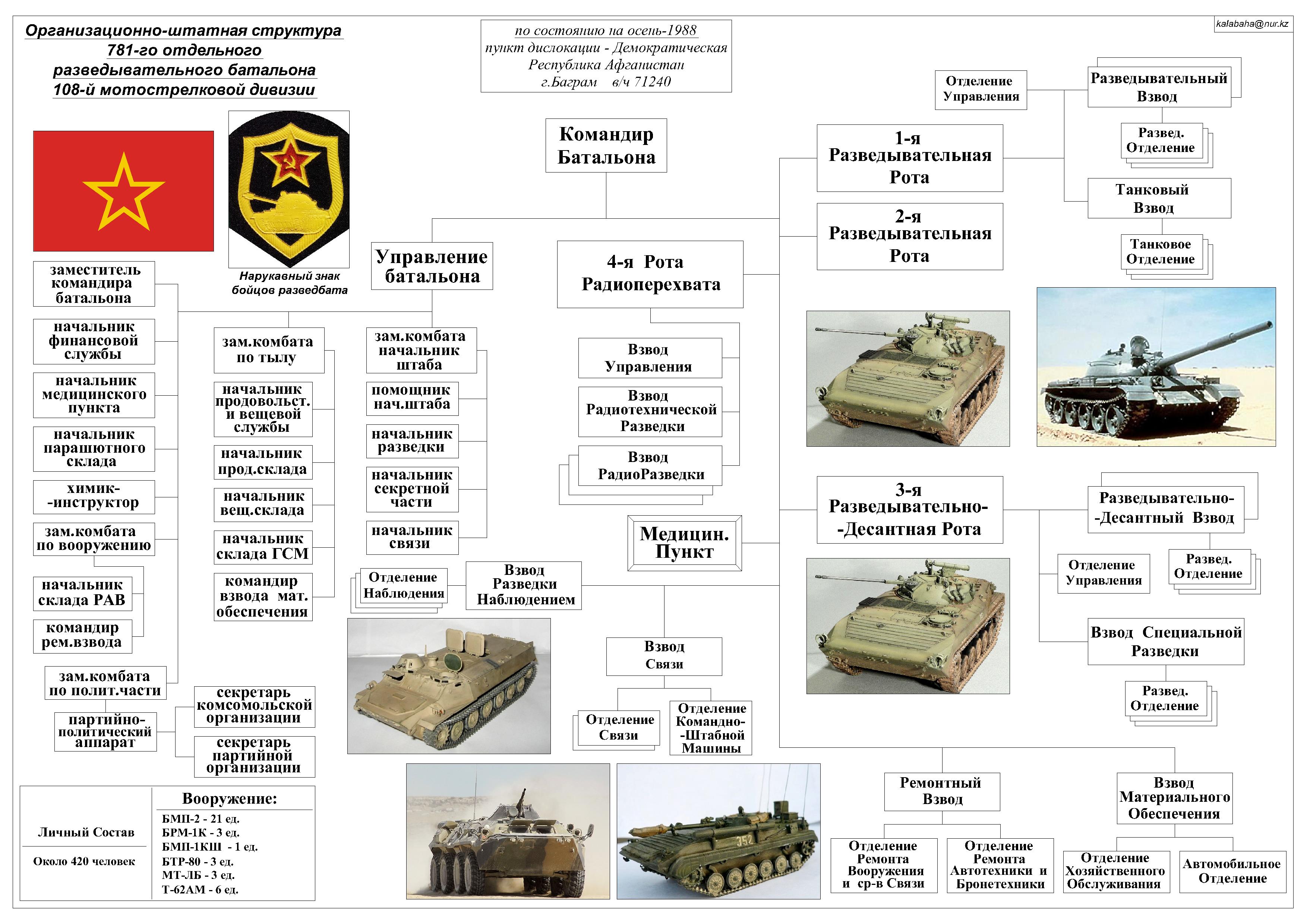 Мотострелковая рота танкового полка