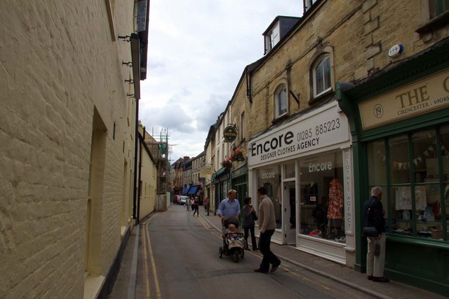 Сиренсестер улицы люли. Cirencester. Jack street