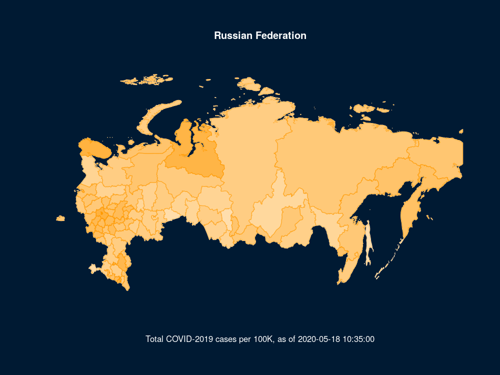 Mapping 2019. Covid-2019 карта.