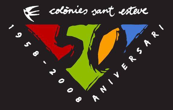 File:Colònies Sant Esteve 50th anniversary logo.jpg