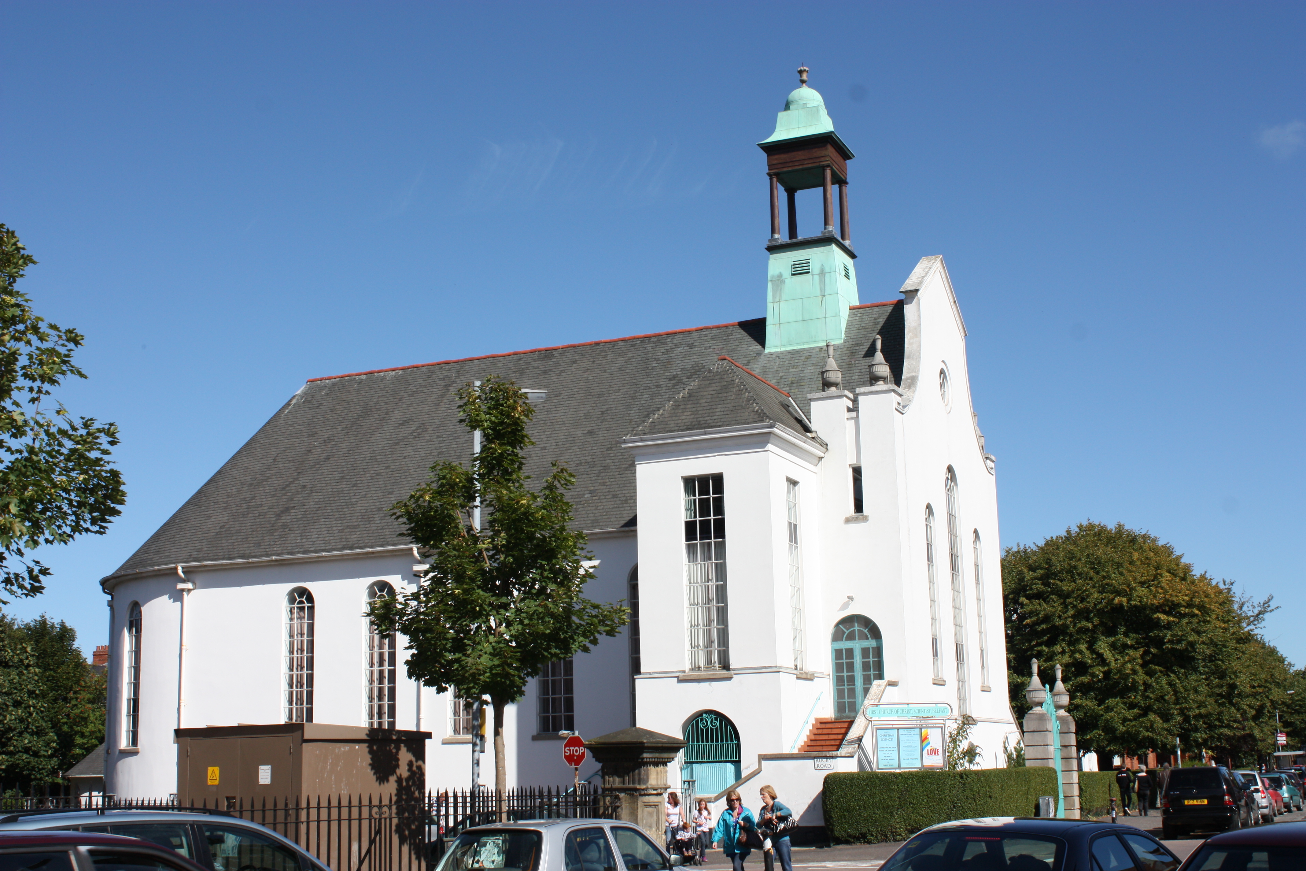 First church. 17th Church of Christ, Scientist, Chicago и на Pioneer Court..