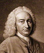 gravure monochrome représentant la tête d'un gentilhomme anglais en perruque blanche